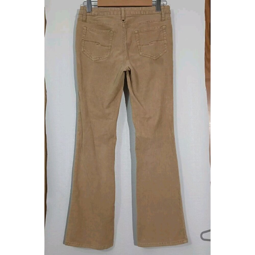 Arizona Jean Company Women's Vintage Size 5 Corduroy Tan Pants Hong Kong 30x31